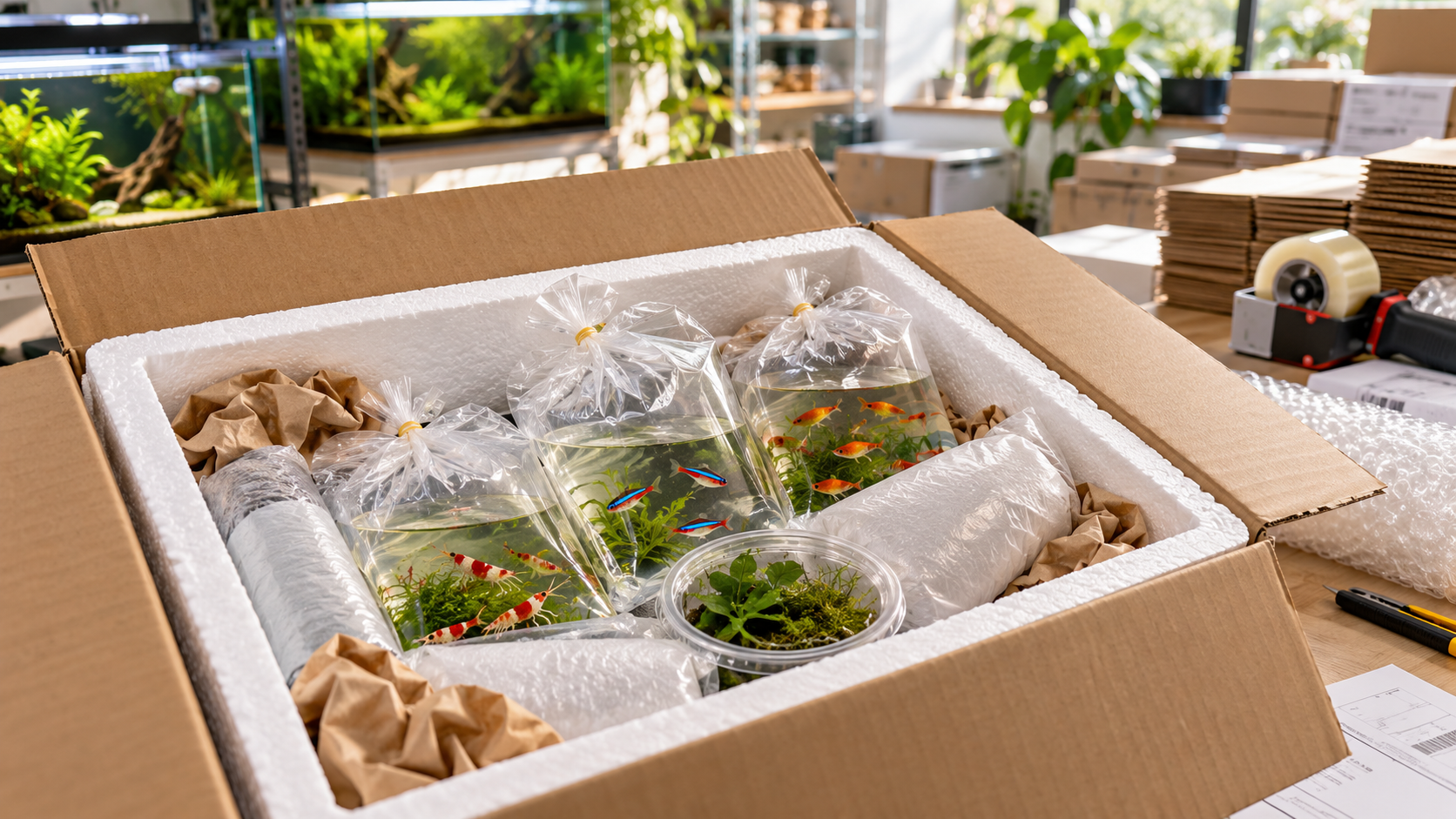 Sicher verpackt, verantwortungsvoll versendet – so kommt deine Bestellung von Shrimp Liebhaber zu dir 🦐📦