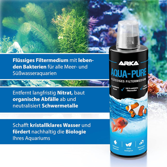Arka Aqua-Pure Wasserklärer 118ml.