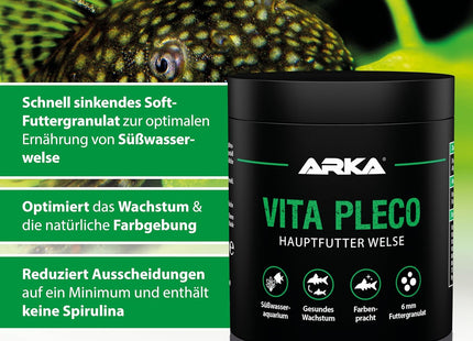 Arka Vita Pleco 250ml. Welsfutter
