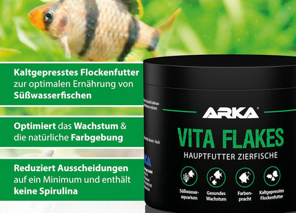 Arka Vita Flakes 250ml. Fischfutter
