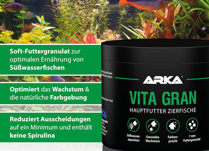 Arka Vita Gran Soft 250ml. Fischfutter