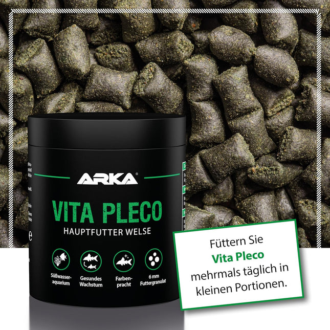 Arka Vita Pleco 250ml. Welsfutter