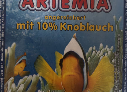 Artemia mit 10% Knoblauch 100g Frostfutter