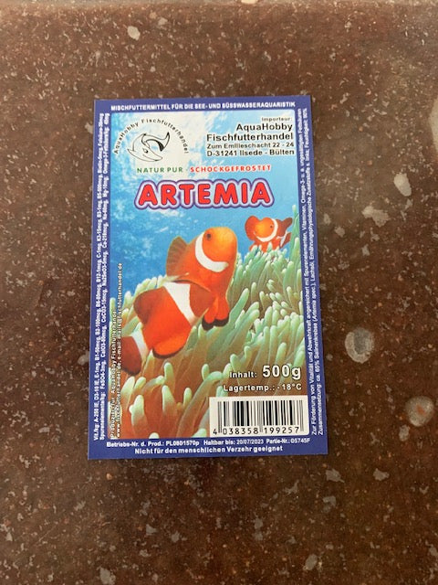 Artemia Frostfutter 500g Züchterpackung
