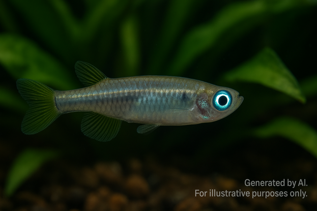 Aplocheilichthys normani Normans Leuchtaugenfisch
