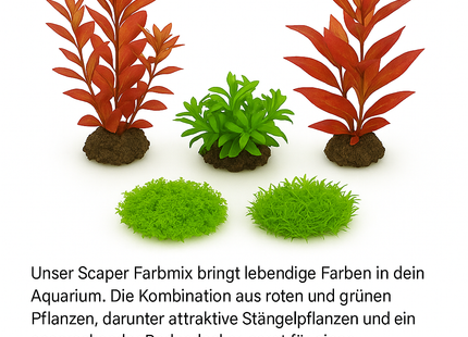 Scaper Farbmix – Grün trifft Rot