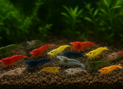 Neocaridina-Mix, 15er-Gruppe