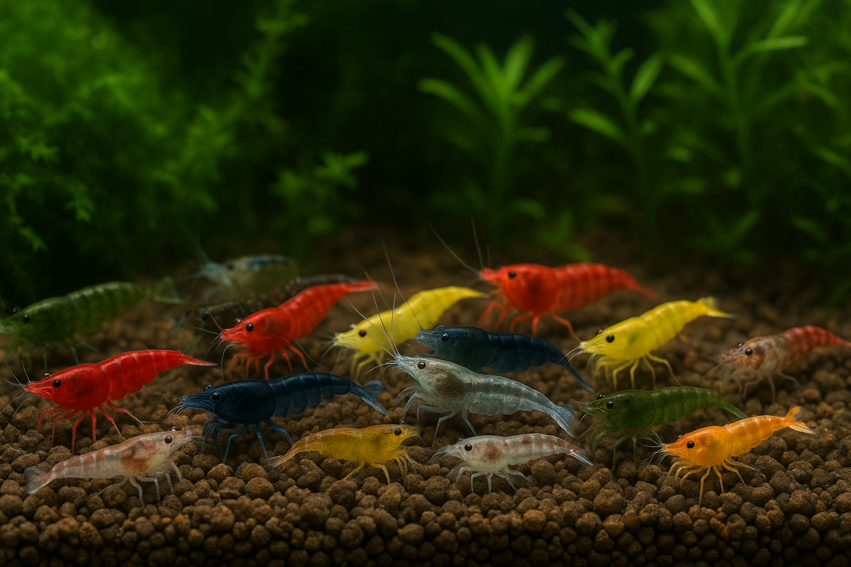 Neocaridina-Mix, 15er-Gruppe