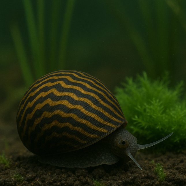 Rennschnecke Zebra