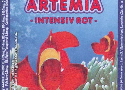 Artemia intensiv rot 100g Blister Frostfutter