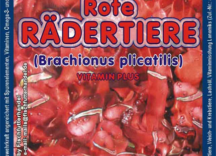 Rote Rädertierchen 100g Frostfutter Blister