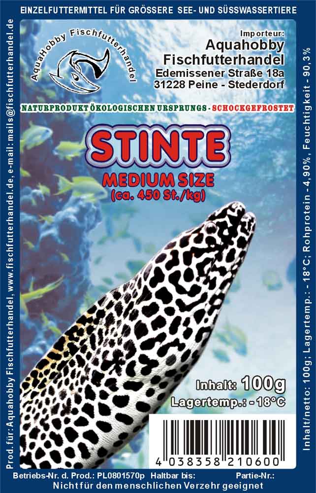 Stinte 1kg Frostfutter