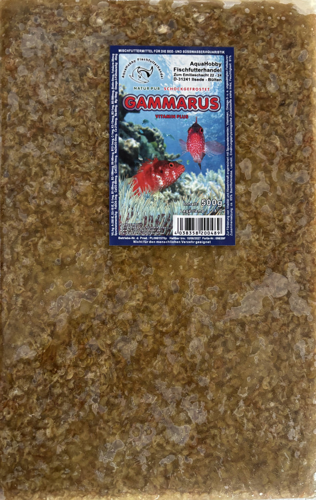 Gammarus 500g Frostfutter