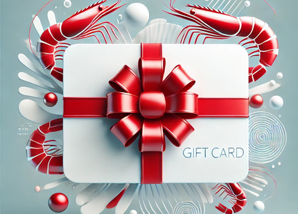 Shrimp Liebhaber Gutscheinkarte