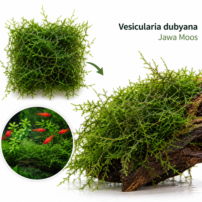 Vesicularia dubyana / Jawa moss - Portion