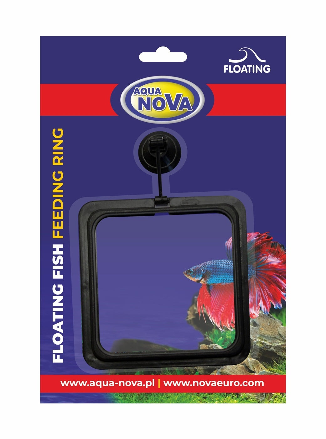 Aqua Nova Schwimmender Fütterungsring – quadratisch
