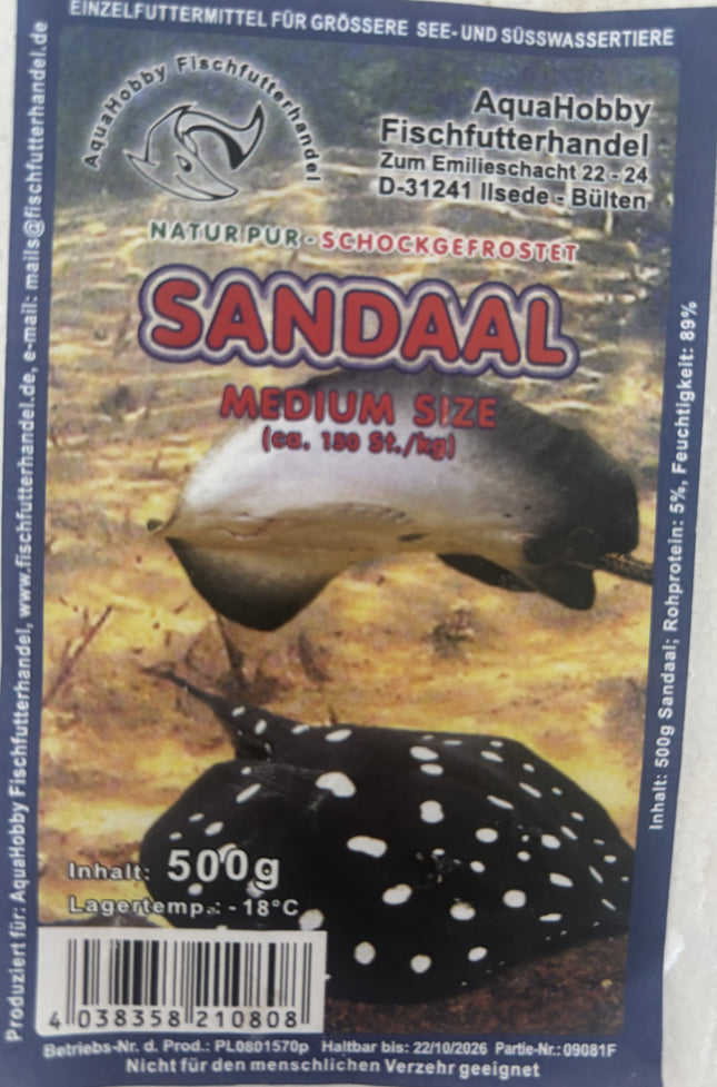 Sandaal/Tobiasfisch 500gr.