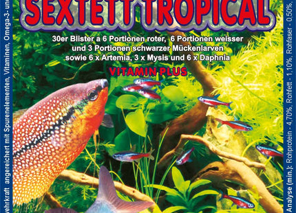 Tropical Sextett 100g Frostfutter