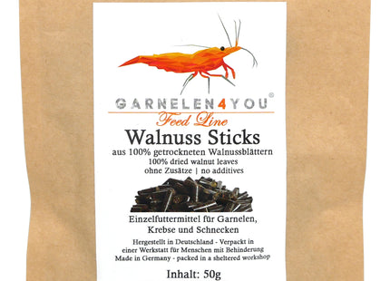 Garnelen4you - Walnuss Sticks, 50g