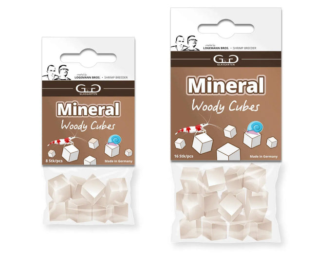 GlasGarten Mineral Woody Cubes 8stk.