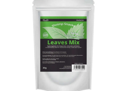 GlasGarten - Shrimp Snacks Leaves Mix, 30g