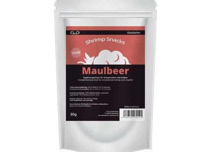 GlasGarten - Shrimp Snacks Maulbeer, 30g