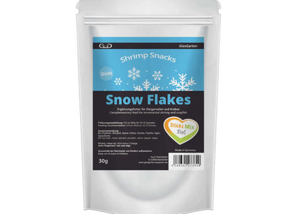GlasGarten - Shrimp Snacks Snow Flakes 30g
