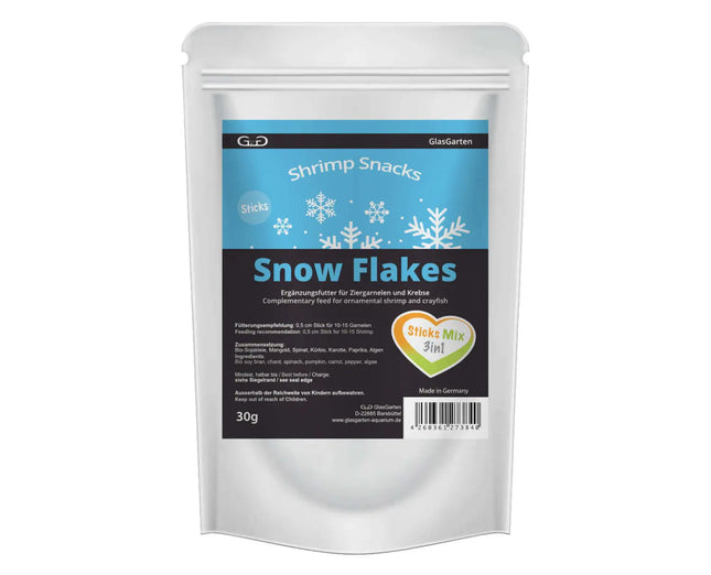 GlasGarten - Shrimp Snacks Snow Flakes 30g